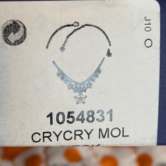 Swarovski Silver Starry Necklace 15 inches NWT - Picture 4 of 6